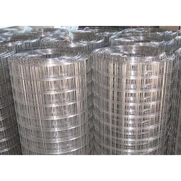 Silver 304 50mmx50mm 1 X 1 Stainless Steel Wire Mesh Square Hole For Construction
