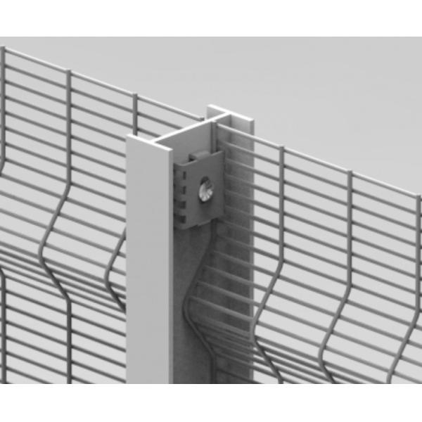 Buy Anti Cut 12.7*76.2*4.0mm 358 Mesh Fence For Airport at wholesale prices