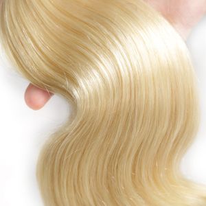 Body Wave Ombre Blonde Bundles , 613 Blonde Ombre Hair Extensions