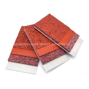 Anti Skid Rubber Running Track Fix With Glue Roll