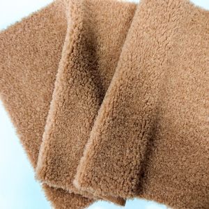 390gsm Polyester Sherpa Fleece Fabric