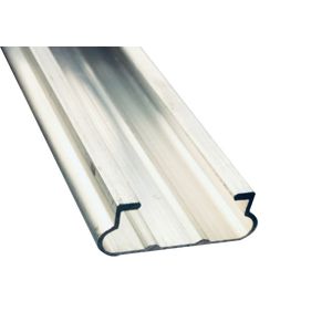 China 4M Length Greenhouse Poly Spring Lock Channel Durable Aluminum Material on sale