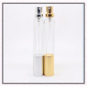 special shape custom design cheap black and red glass perfume bottles with pump
