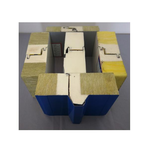 Buy 50mm 100mm Glasswool Sandwich Panel For Coolroom OEM at wholesale prices