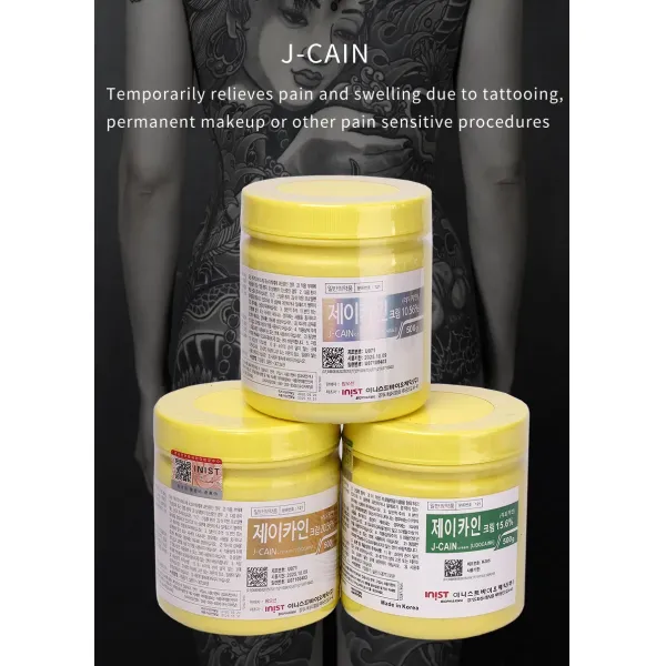 J-Cain Cream Anesthetic Ointment for Dermal Filler Mico Needling Permanent Makeup Effectively Relieve Pain Strong Effective
