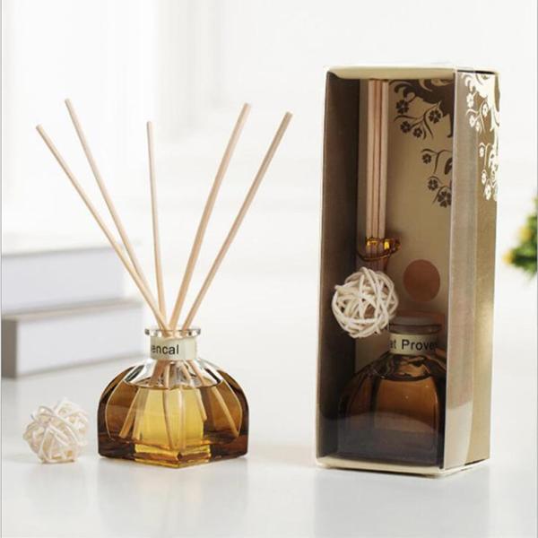 Buy Decorative Home Reed Diffuser Natural Essential Oil Aroma Glass Bottle Reed Diffuser at wholesale prices