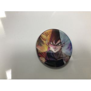 5.8*5.8*Cm 3D Lenticular Badge Anime ONE PIECE DBZ Naruto