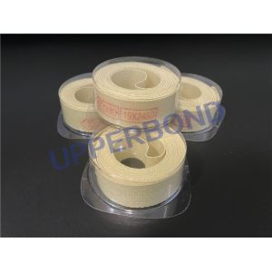 Ultra Resistant Aramid Fiber Yellow Tape For Tobacco Conveying