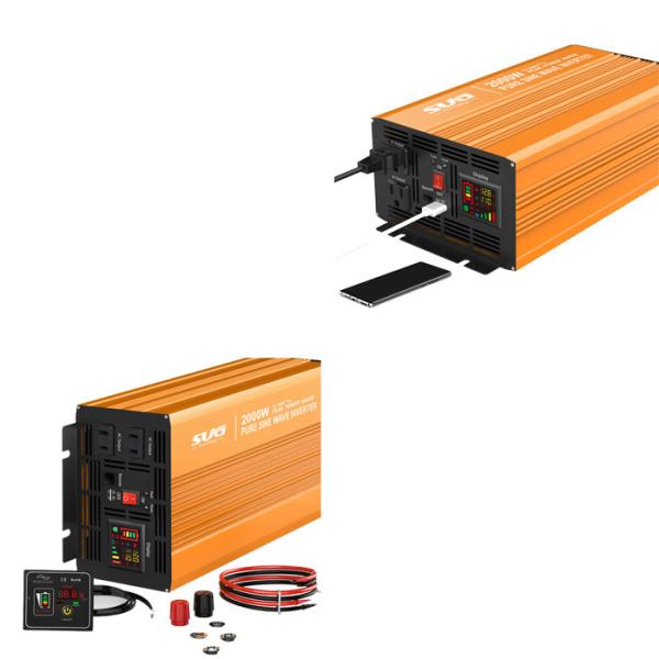 Buy Intelligent Cooling Pure Sine Wave Energy Inverter 2000W at wholesale prices