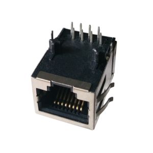 Quality HFJ11-S120E FastJack Single Port 10 / 100BASE-TX RJ-45 Connector ADSL modems for sale