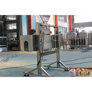 Quality 3000BPH Bottle Labeling Machine Hot Wind Function Easy Adjustable Height for sale