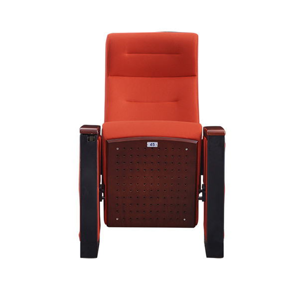 Thick Molded Foam Cold Rolled Steel Folding Auditorium Chairs