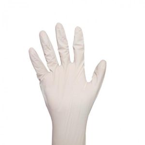 Quality Wearable Class I Disposable Medical Latex Gloves Powdered for sale