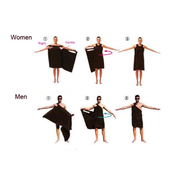 Unisex Wearable Bath Towel (140*70cm), Variety Sexy Superfine Fiber Magic Beach Towel