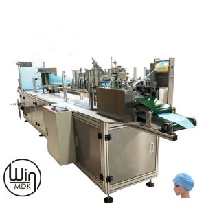 AC380V Dustproof Non Woven Doctor Cap Making Machine