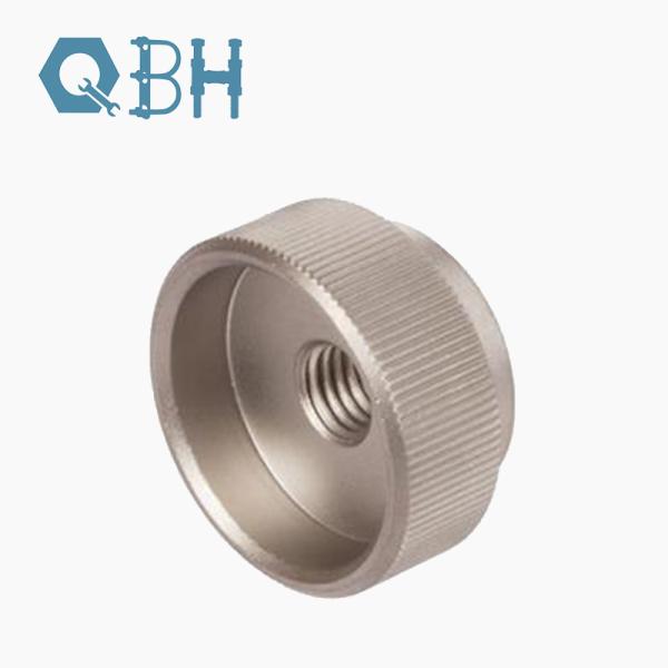 Buy DIN6303 Half Thread Round Nuts Hardware Knurled Nuts at wholesale prices