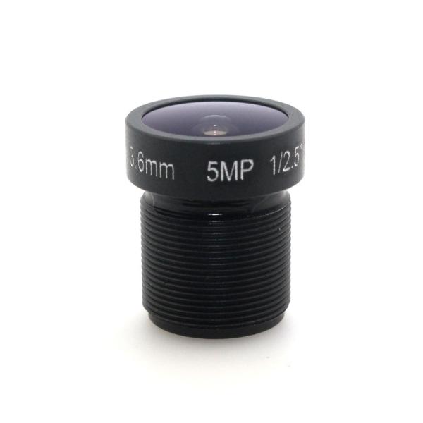 5MP IR 3.6mm lens1/2.5" CCTV MTV Board Lens CCTV Lens HD camera M12 Mount For