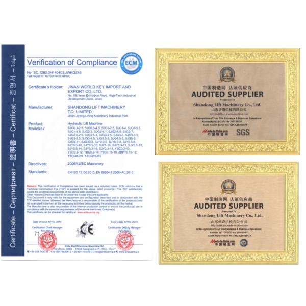 3T+3T 3M Double Deck Car Parking System , Double Platform Scissor Car Lift for Home Garage