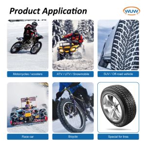 Tungsten Carbide Tire Studs with Cylindrical Non-Slip Core Zinc Coated for Anti