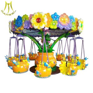 Hansel large electronic fiberglass fish carousel ride for kids