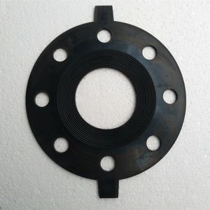 Quality Excellent Alkali Resistance Flange Rubber Gasket for Industrial Sealing Needs 1/16 Inch Thickness for sale