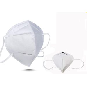 Soft Breathable KN95 Face Mask Elastic Earloop Without Valve Reusable
