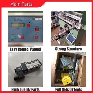 1200P/H Cylindrical Screen Printing Machine for Cups with Fault alarm system