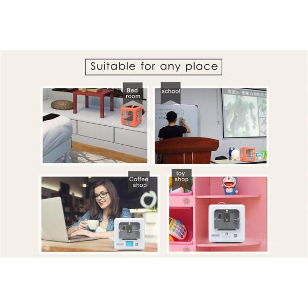 Buy Easthreed Good Beginner 3D Printer hobby 120 X 120 X 120 Mm White / Orange Color at wholesale prices