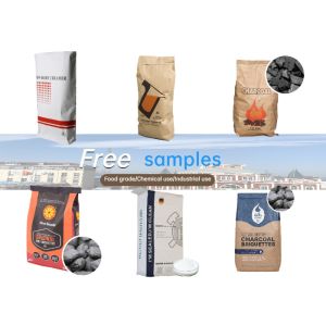 Kraft Paper Wheat Flour Packaging Bag 5kg 10kg 15kg 25kg Mulitwall Moisture