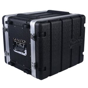 China Lightweight ABS 8U Flight Rack Case 12 Depth For Processor on sale