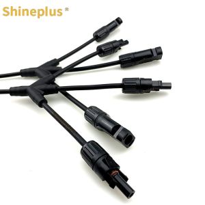 MC4 Four Way Solar Confluence Connector 3to1 Y Branch PV Connector