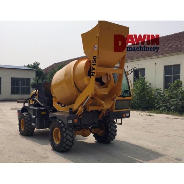 Auto Self Loading Concrete Mixer Truck with PLC Weighing System