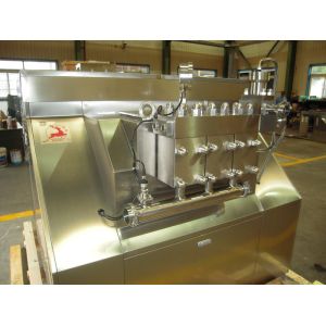 High Power 2 Stage Homogenizer Pharmaceutical Emulsion Use 3000 L/H