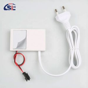 Quality Mini Mirror Glass LED Makeup Light Single Touch Three Colors 12V Output Voltage for Bathroom for sale