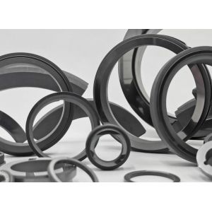 Quality Isostatic Smooth Graphite Block For Sealing Segment Rings for sale