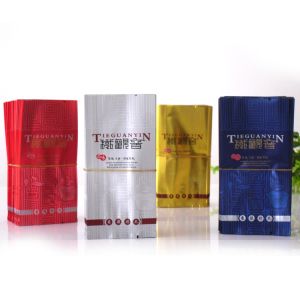 Gravure Printing Side Gusset Foil Chinese Tea Packaging Bags 10g 12g