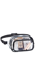 Clear waist pack