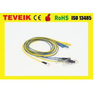 Factory Price of Waterproof Neurofeedback DIN1.5 Socket Colorful Ear-Clip EEG