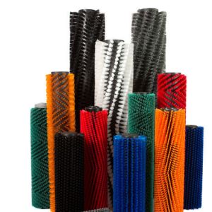 OEM SUS304 Industrial Roller Brush For Conveyor Belt Cleaning