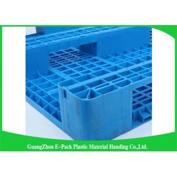 Durable Heavy Duty Plastic Pallets Transport Moving Anti - Slip With Steel Tubes Inside