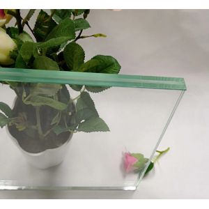 Smooth Edge Tempered Ultra Clear Low Iron Glass Customized