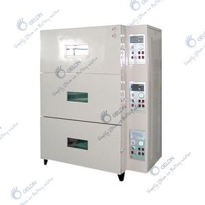 Lithium Ion Battery Making Machine Three Layer Vacuum Drying Oven