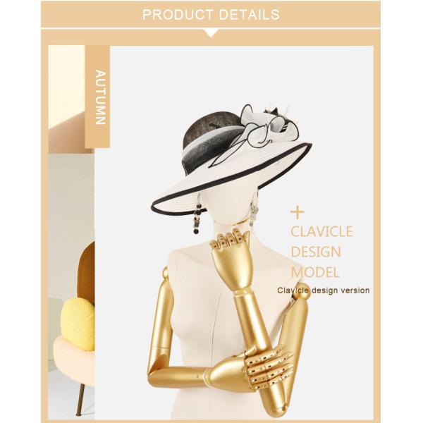 Customized Kids Display Mannequins foam Half Body Boy Mannequin Factory