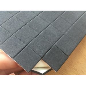 Hotsale 25x25x4MM Black Glass Protector Rubber Eva Pads for Glass Packing &