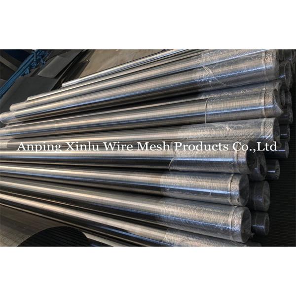 Johnson Type SS316L Od168mm Wedge Wire Screens With Threaded Ends for Water