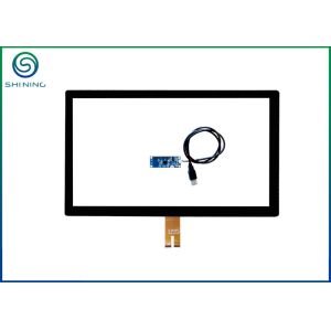 21.5 Inch PCAP Touch Screen Panel Overlay With Front Glass USB Interface