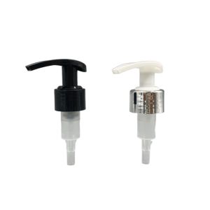 Anti Clockwise 24/410 Lotion Dispenser Pump Black 2CC Shiny Silver Metallized