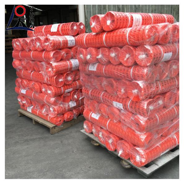 HDPE orange portable temporary plastic safety fence warning plastic mesh