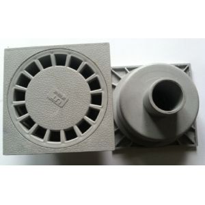 UPVC plastic floor drain ,trap grating, bathroom drain, shower room drain 15*15cm