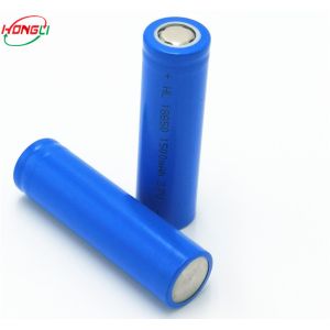 Large Current Discharge 1500mah Lithium Ion Battery Rechargeable 18650